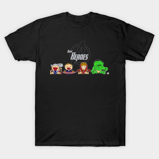 Baby Heroes T-Shirt by Hazen